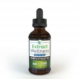 100% THC Free CBD Hemp Oil - Mint